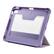 Left. Insignia™ - Folio Case for Apple iPad 10.9" (10th generation) - Purple Abstract.
