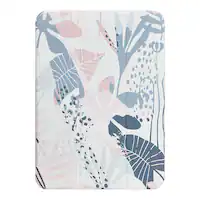 Best Buy essentials™ - Folio Case for iPad 10th Gen 10.9" - Blue Leaf - Front_Zoom