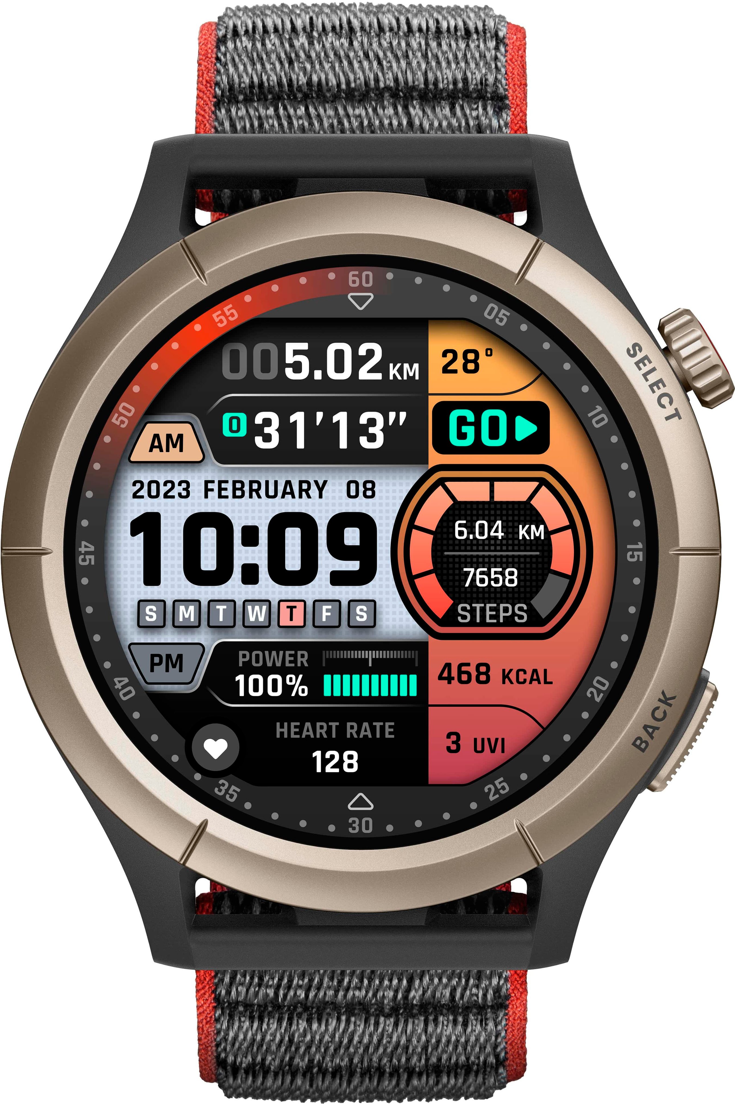 Best Buy: Amazfit GTS Smartwatch Aluminum 41.9mm Obsedian Black