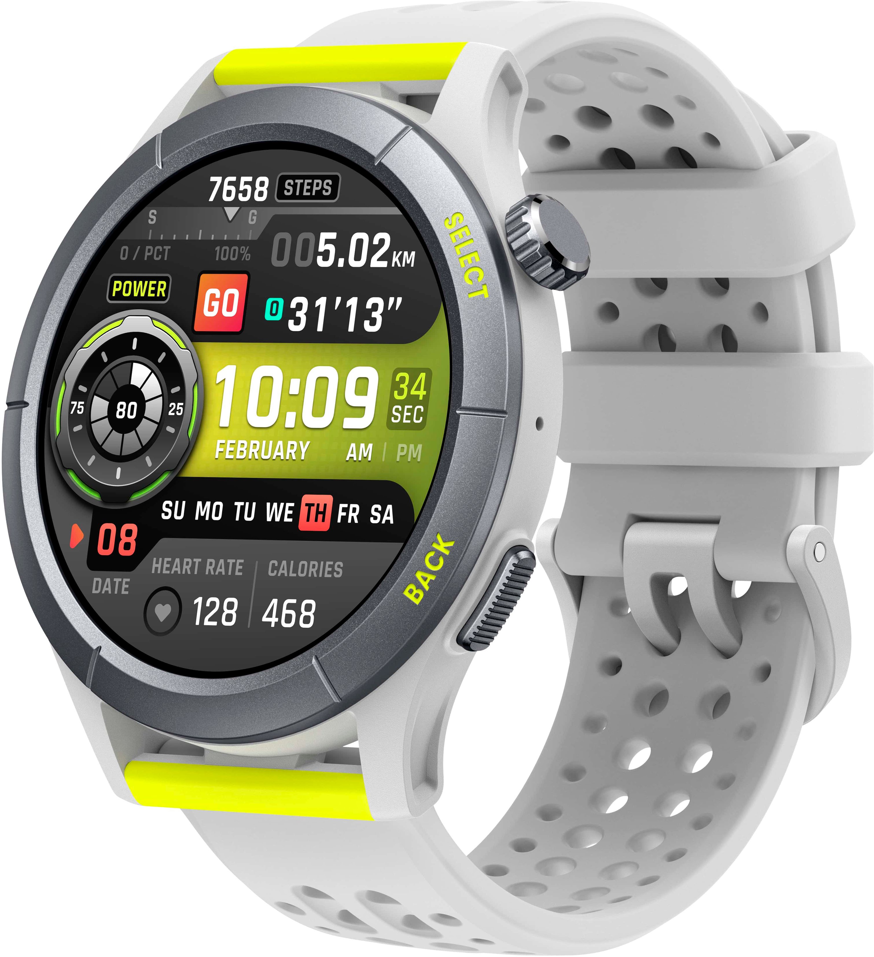 Best Buy: Amazfit GTR 3 Pro Smartwatch 36.8mm Aluminum Alloy Brown