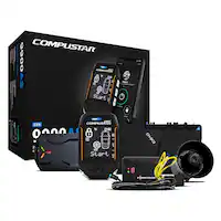 Compustar - All-in-One 2-Way Remote Start + Security Bundle w/LTE Module - Installation Included - Black - Front_Zoom