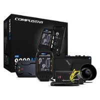 Compustar - All-in-One 2-Way Remote Start + Security Bundle w/LTE Module - Installation Included - Black - Front_Zoom