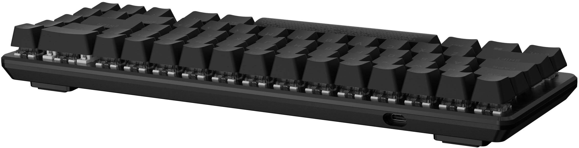 Alt View 15. CORSAIR - K65 PRO MINI RGB 65% Optical-Mechanical Gaming Keyboard Backlit RGB LED, OPX - Black.