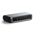 Alt View Zoom 11. Satechi - Thunderbolt 4 Multimedia Pro Dock-2 DisplayPort, 2 HDMI, USB C, 5 USB A Port, Micro/SD, Audio, Ethernet Docking Station - Space Gray.