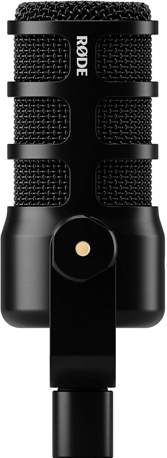 Alt View 14. RØDE - PodMic USB - Versatile Dynamic Broadcast Microphone - Black.