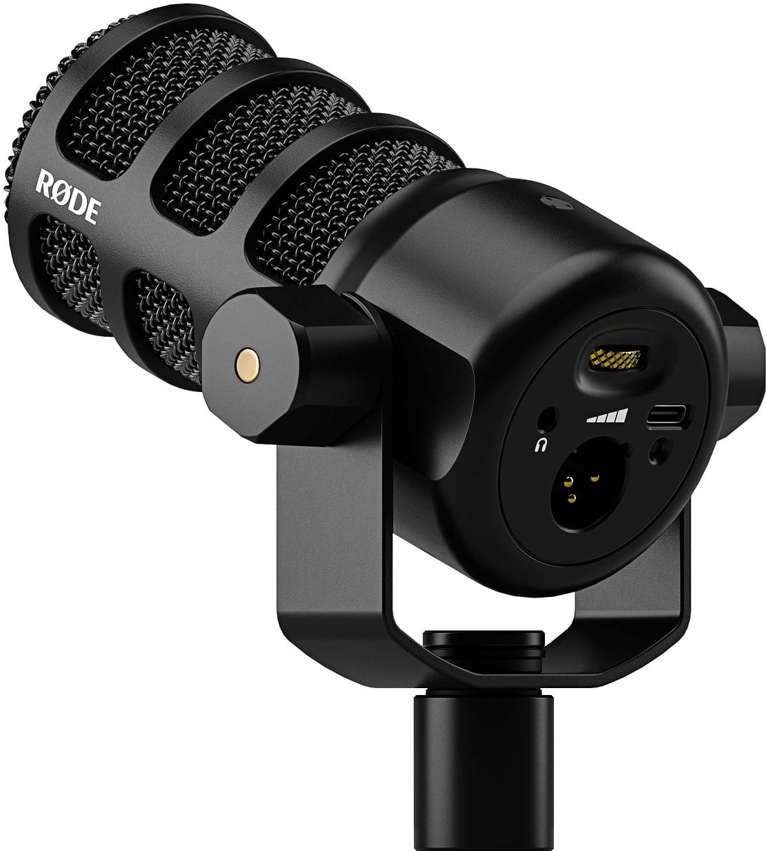 Alt View 15. RØDE - PodMic USB - Versatile Dynamic Broadcast Microphone - Black.