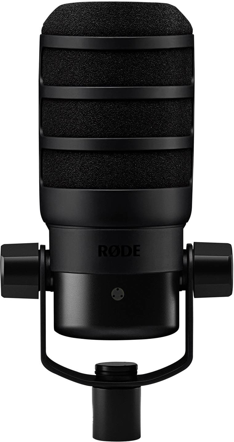 Alt View 19. RØDE - PodMic USB - Versatile Dynamic Broadcast Microphone - Black.