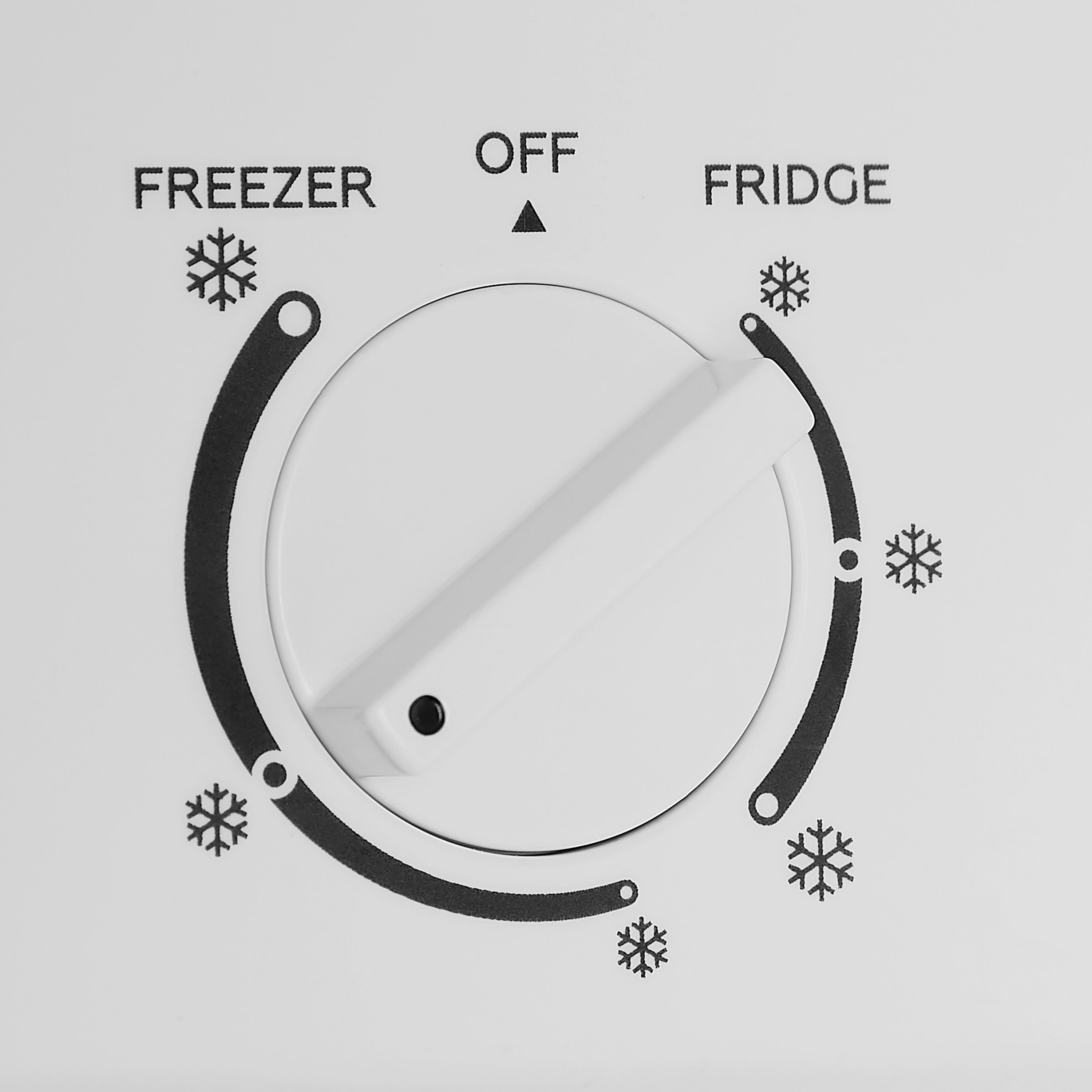 Alt View 14. Insignia™ - 7 Cu. Ft. Garage Ready Upright Convertible Freezer with ENERGY STAR Certification - White.