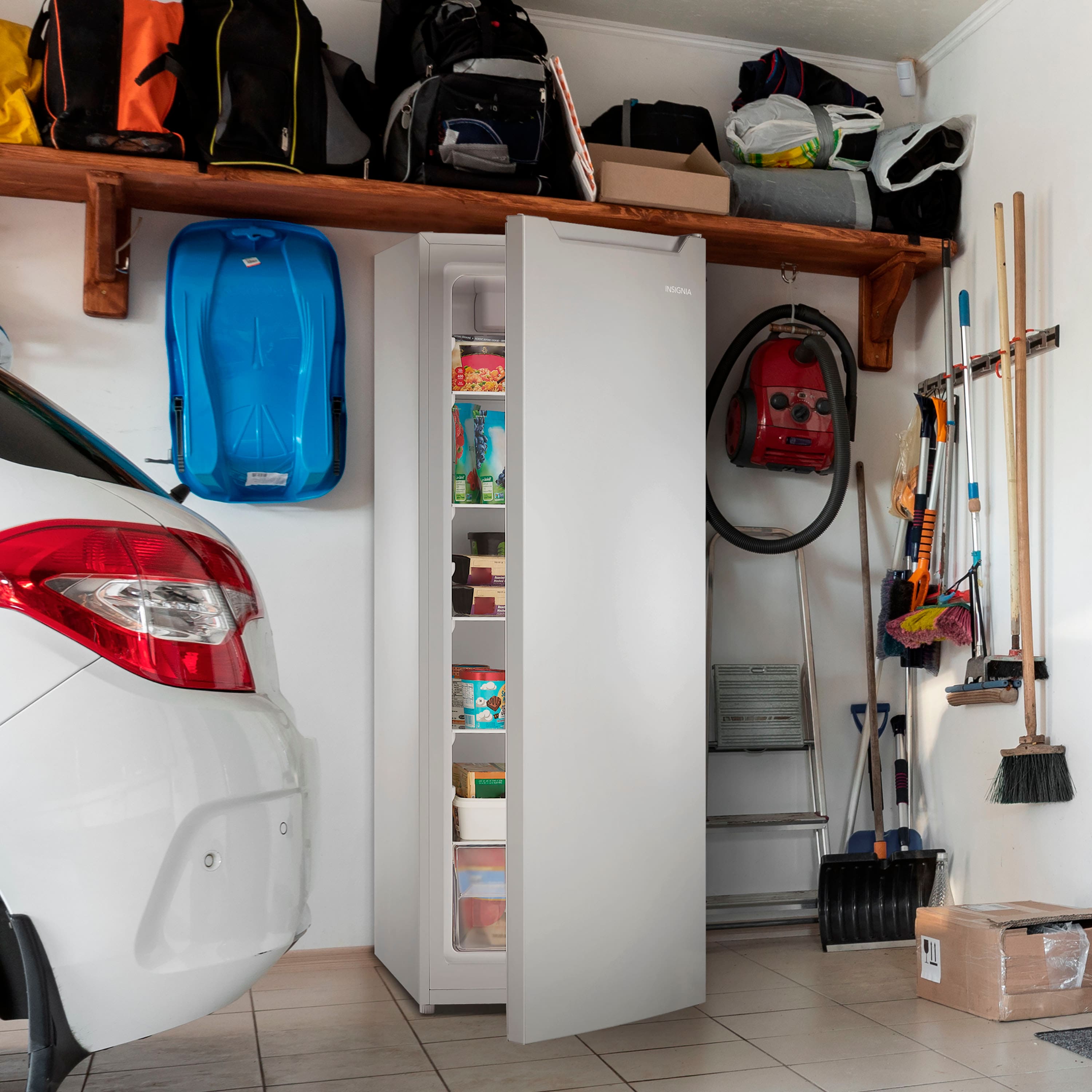 Customer Reviews Insignia™ 7 Cu. Ft. Garage Ready Upright Convertible