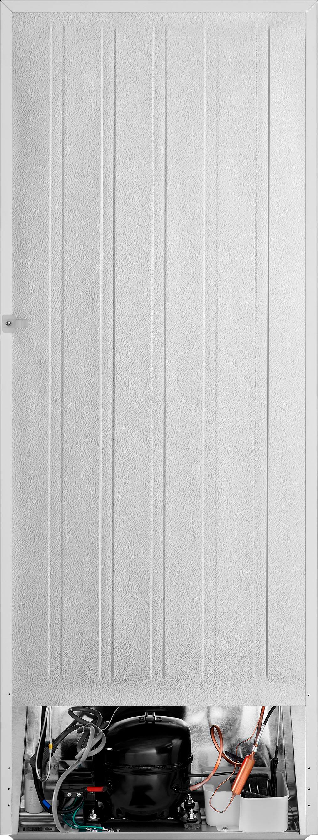 Alt View 16. Insignia™ - 7 Cu. Ft. Garage Ready Upright Convertible Freezer with ENERGY STAR Certification - White.