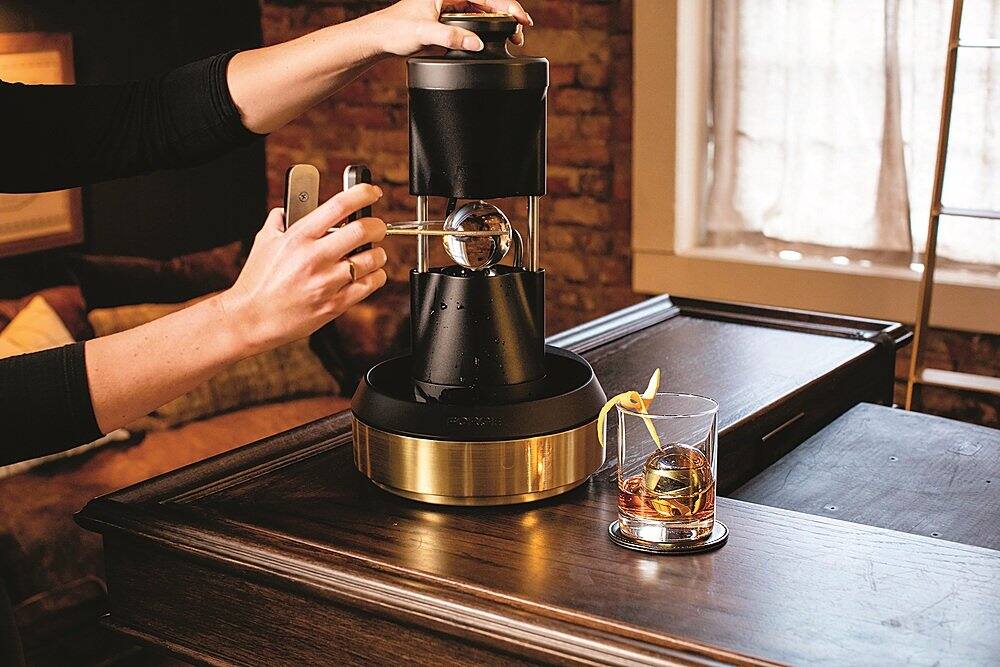 Alt View 13. Monogram - Forge Heated Ice Press - Black.