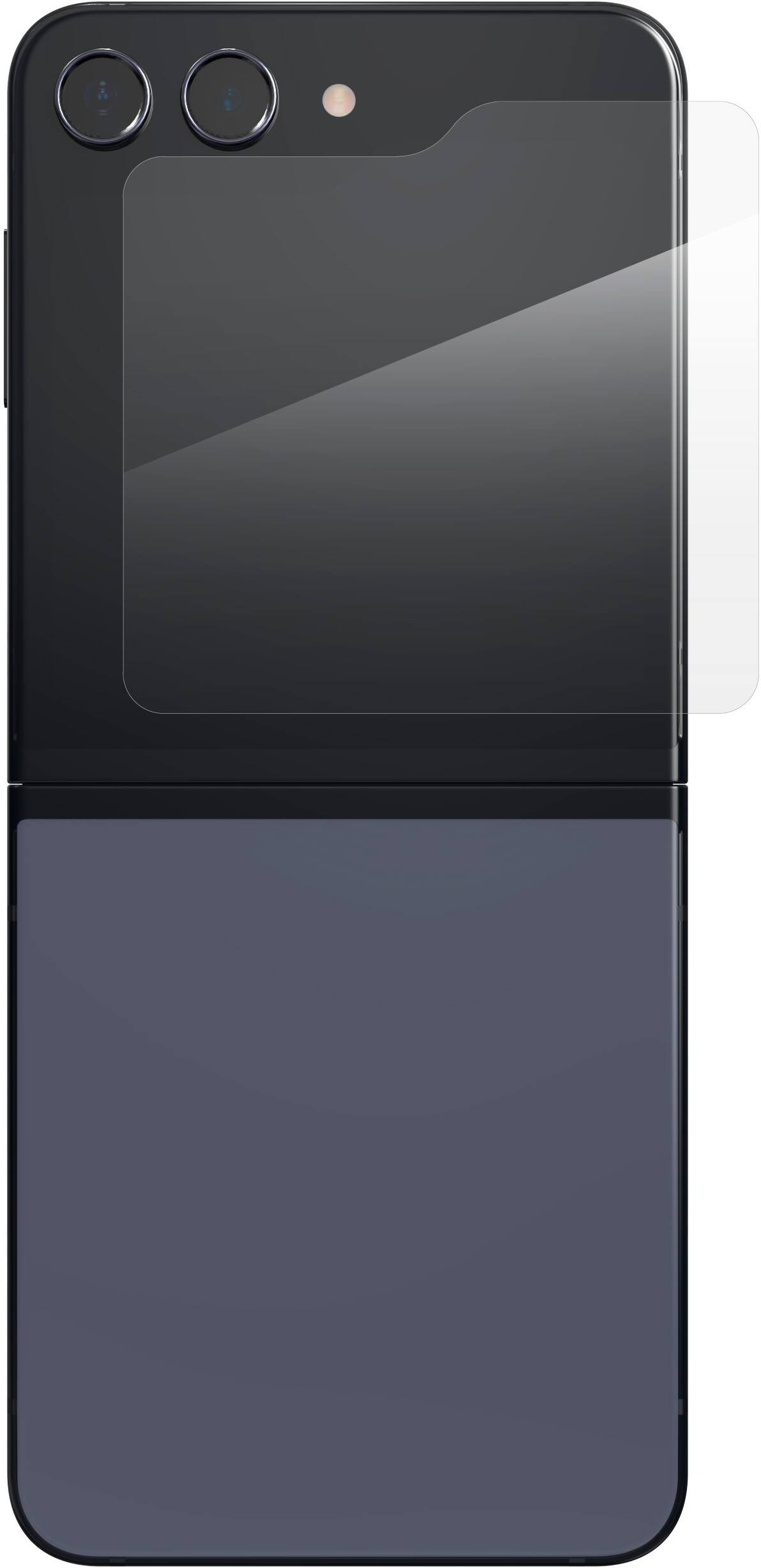 Alt View 11. ZAGG - InvisibleShield Glass+ Defense Screen Protector for Samsung Galaxy Z Flip5 - Clear.