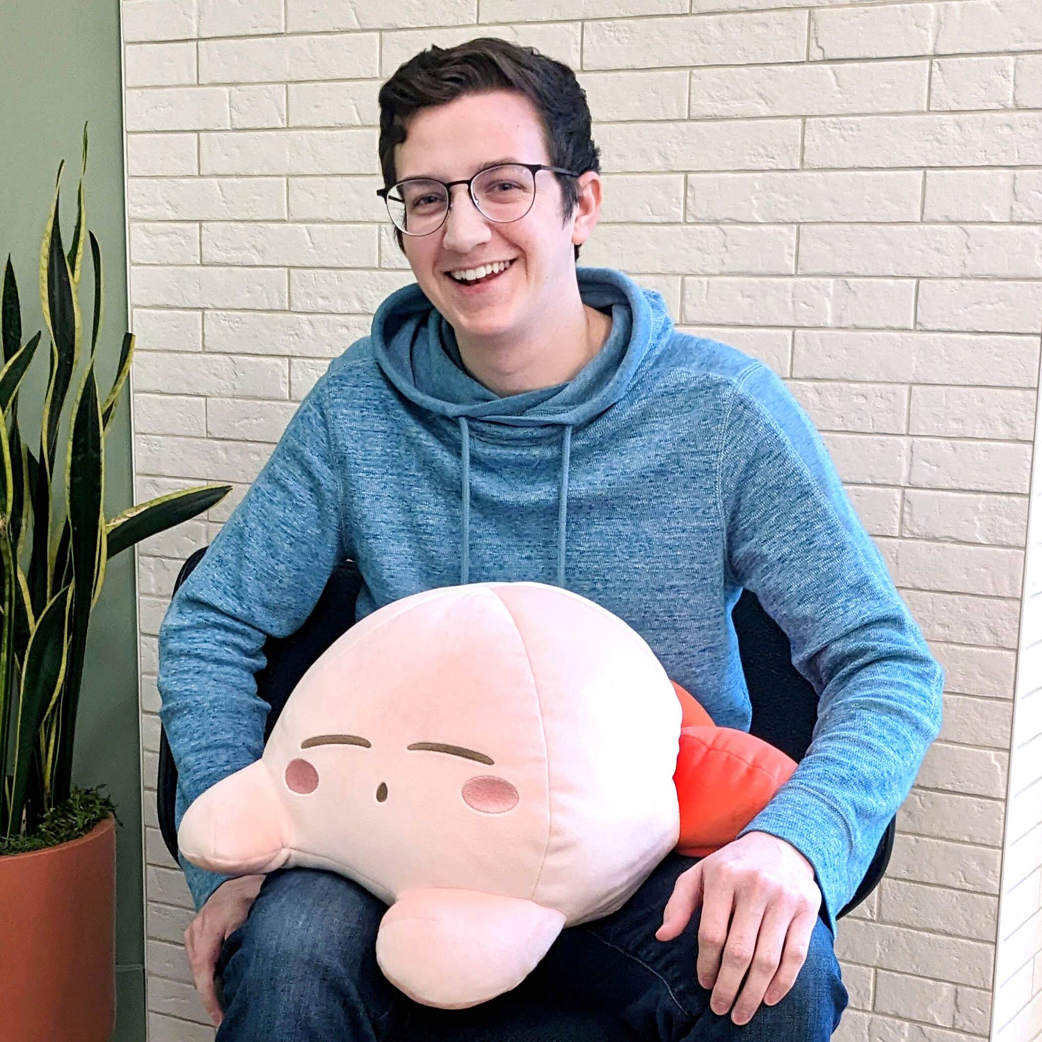 Alt View 20. TOMY - Club Mocchi Mocchi - 20-Inch Suya Suya Sleeping Kirby Mega Plush.