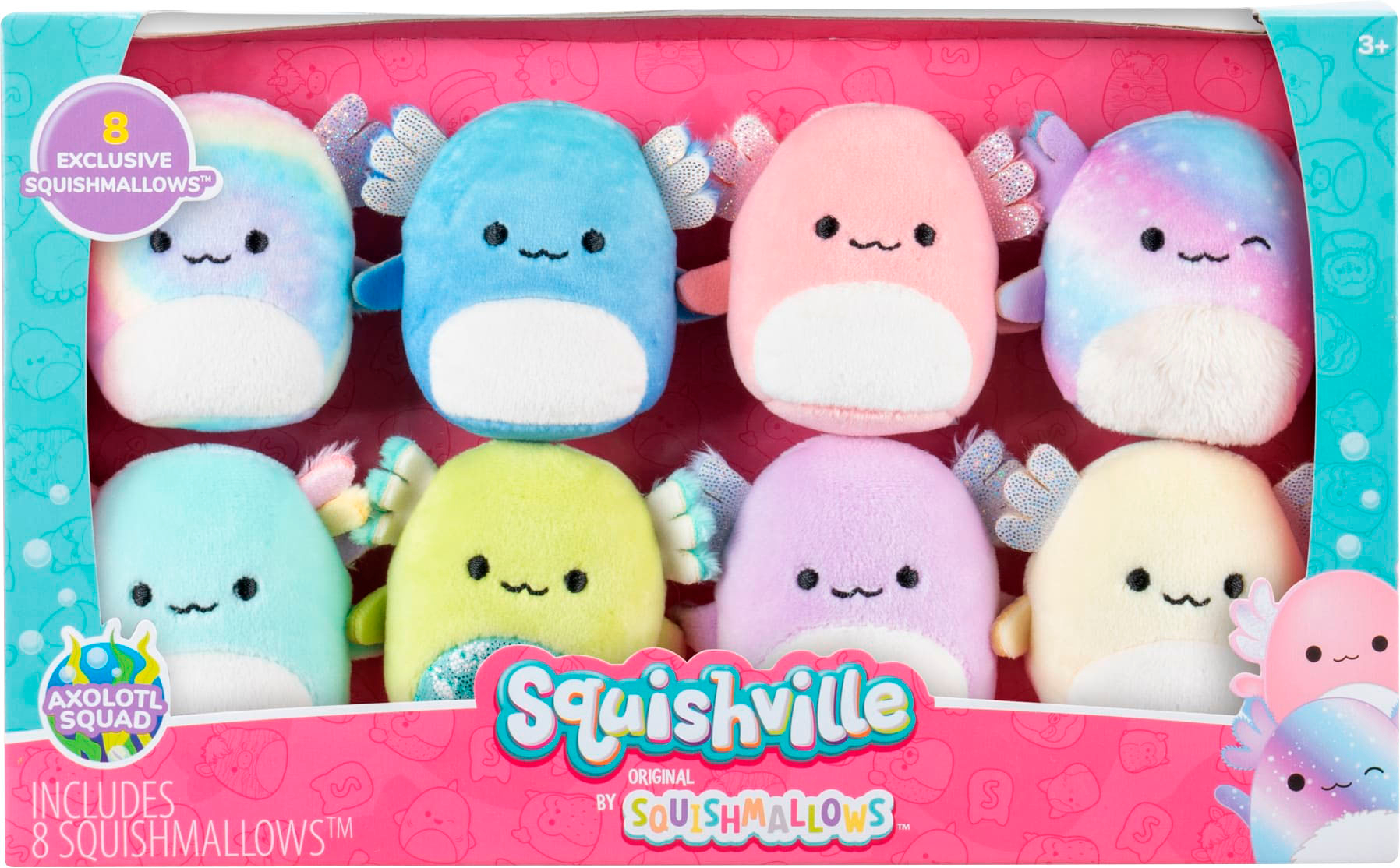 3 Squishville Mini Squishmallow Plush Toy