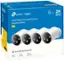 tp-link | tapo Smart. Secure. Wire-Free Indoor/Outdoor Easy. Camera Security TC85 4 Pack 2K QHD 20 Up to 300-Day Battery Life Adjustable Full-Color Magnetic Base Smart Al Vision Night Detection