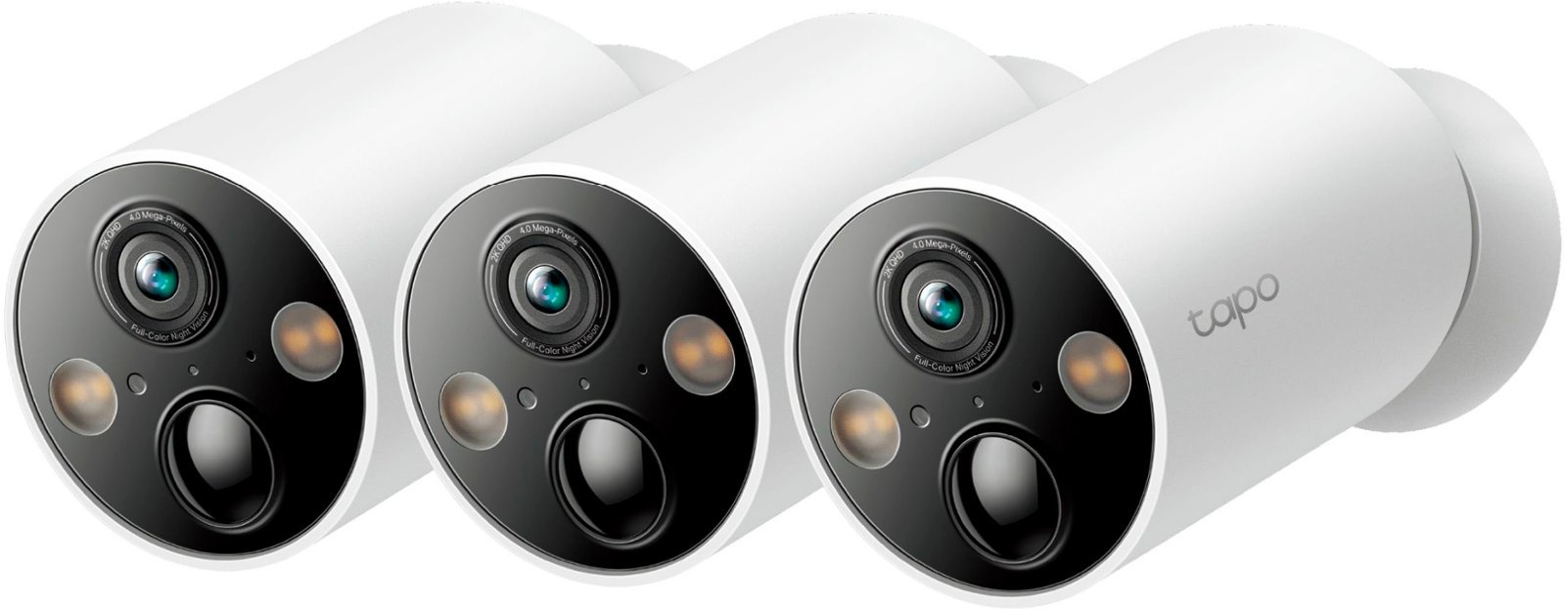TP-Link Tapo Wire-Free Magnetic Indoor/Outdoor Security Camera - 3 Pack