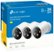 Alt View Zoom 11. TP-Link - Tapo 3-pack 2K Indoor/Outdoor Cameras with 10000mAh Battery (Up to 300 days of power) and Magnetic Base - White.