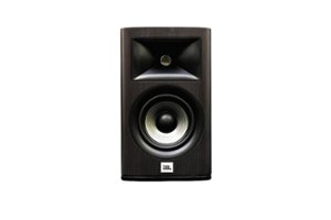 JBL - Studio 630 6.5" 2-Way Compression Driver Bookshelf Loud Speaker (Pair) - Dark Wood - Front_Zoom