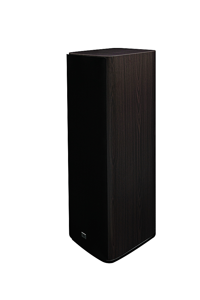 Back View: JBL - Studio 690 Dual 8" 2.5-Way Compression Driver Floorstanding Loud Speaker (Each) - Dark Wood