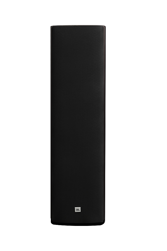 Angle View: JBL - Studio 690 Dual 8" 2.5-Way Compression Driver Floorstanding Loud Speaker (Each) - Dark Wood