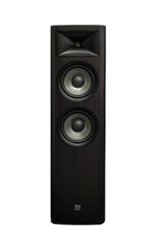JBL - Studio 690 Dual 8" 2.5-Way Compression Driver Floorstanding Loud Speaker (Each) - Dark Wood - Front_Zoom