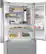 Alt View 2. Bosch - 800 Series 22 Cu. Ft. French Door Counter-Depth Smart Refrigerator with FarmFresh System - Stainless Steel.