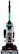 Front. BISSELL - CleanView Rewind Upright Vacuum Cleaner - Black with Electric Blue accents.