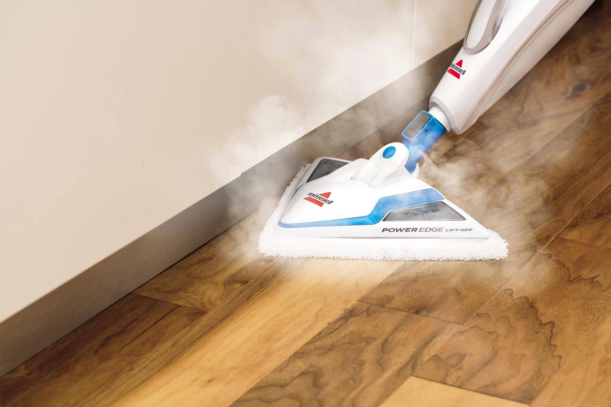 Alt View 1. BISSELL - PowerEdge Lift-Off 2-in-1 Sanitizing Steam Mop - Basanova Blue with White Accents.