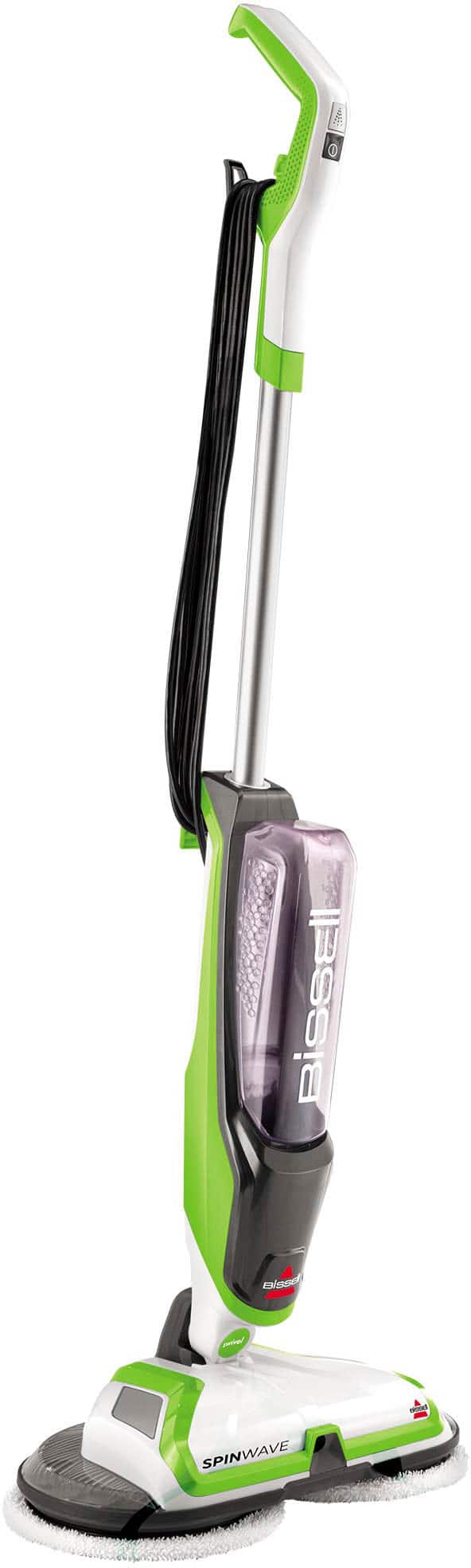 Alt View 11. BISSELL - SpinWave Hard Floor Spin Mop - White with ChaCha Lime Accents.