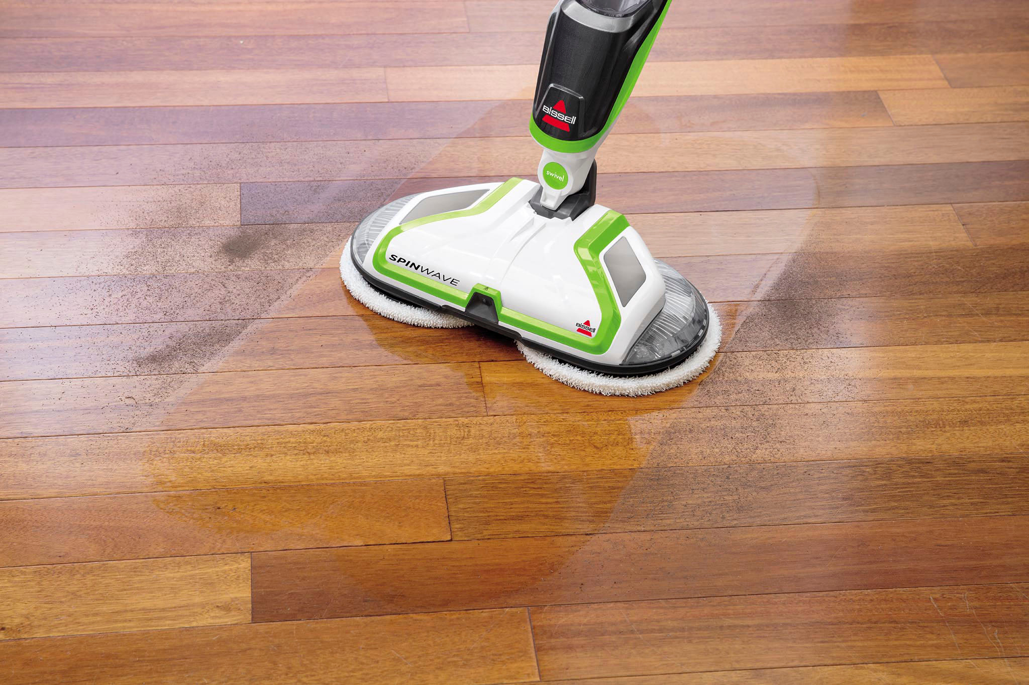 🧹SEE NOTE Bissell SpinWave Plus Powered Hardwood Floor Mop On