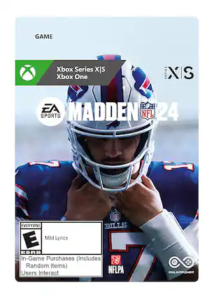 Front. Electronic Arts - Madden NFL 24. - E (Everyone)