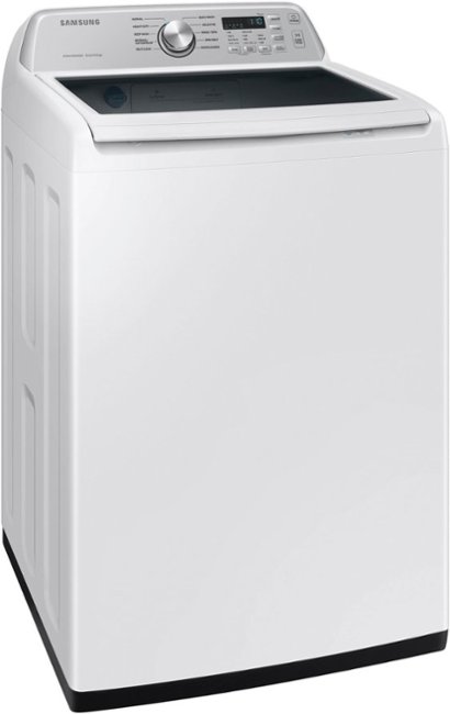 Samsung - 4.6 Cu. Ft. High-Efficiency Smart Top Load Washer with ActiveWave Agitator - White_1
