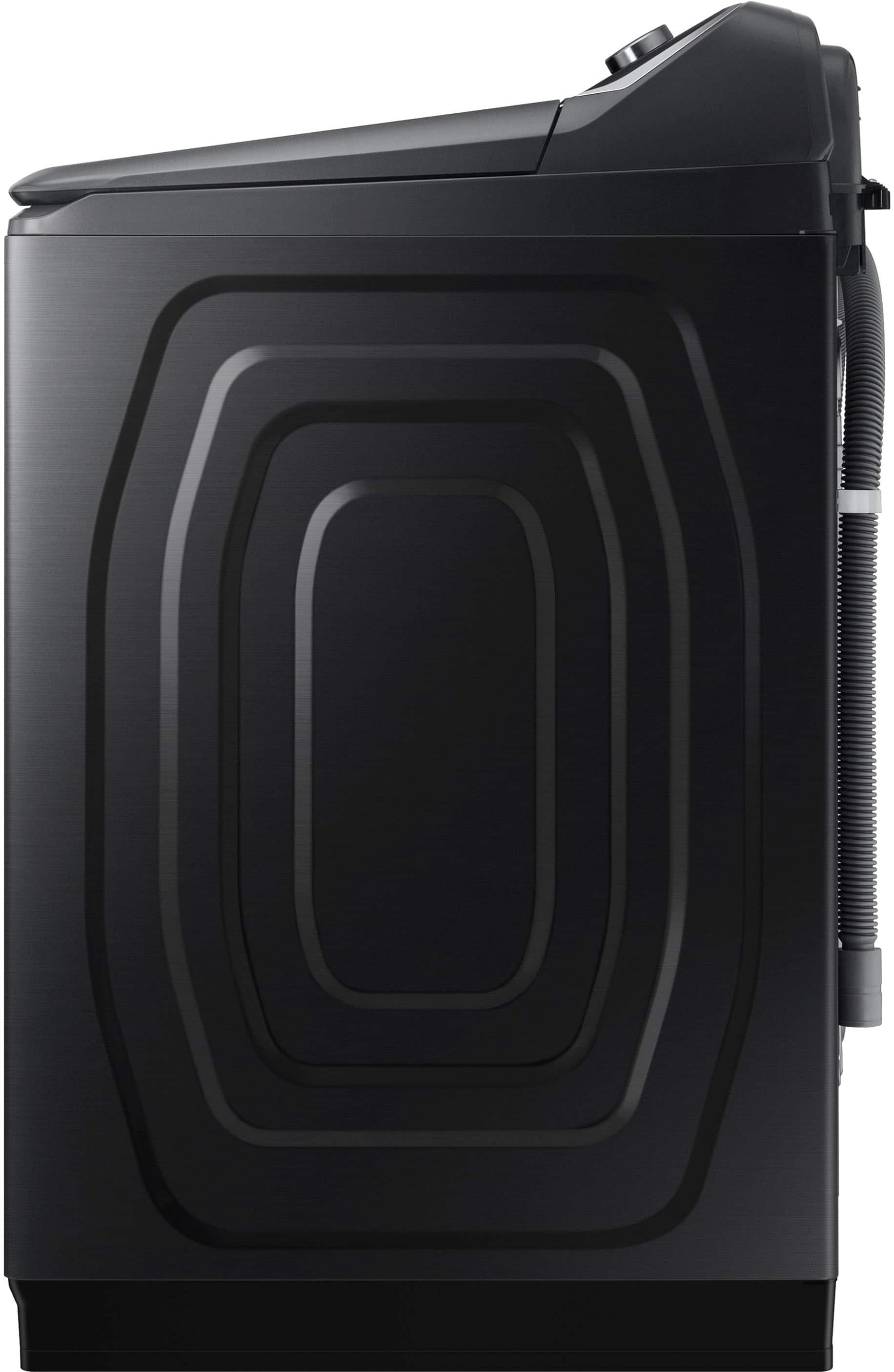 Alt View 14. Samsung - 5.5 Cu. Ft. High-Efficiency Smart Top Load Washer with Super Speed Wash - Brushed Black.