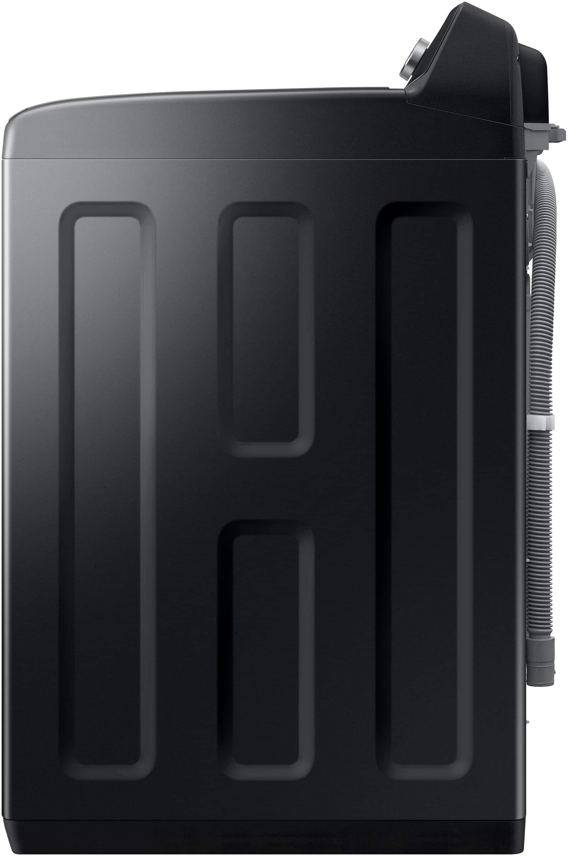 Alt View 15. Samsung - 4.7 Cu. Ft. High-Efficiency Smart Top Load Washer with Active WaterJet - Black.