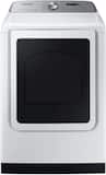 Samsung - 7.4 Cu. Ft. Smart Electric Dryer with Steam Sanitize+ - White