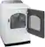 Alt View 13. Samsung - 7.4 Cu. Ft. Smart Electric Dryer with Steam Sanitize+ - White.