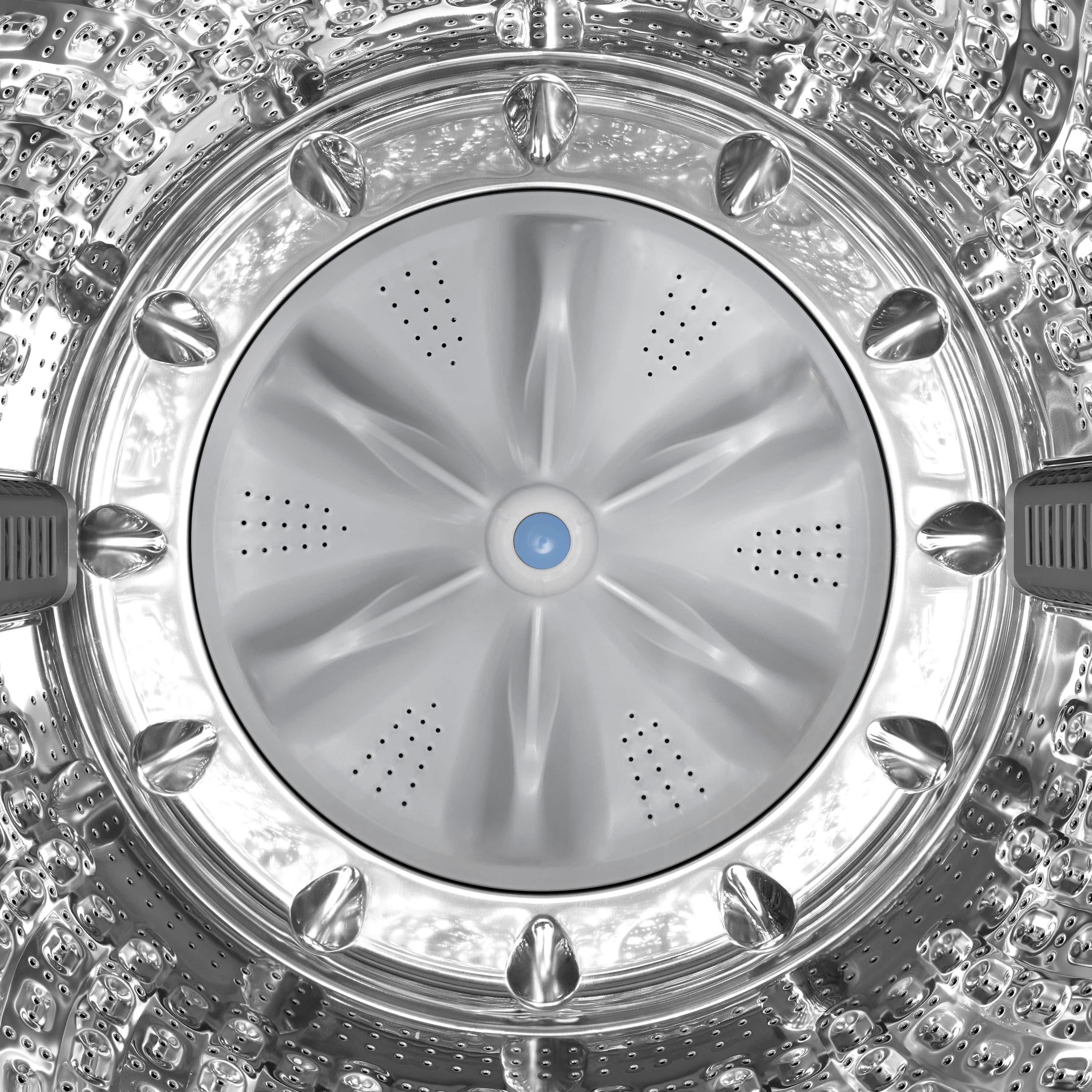 Alt View 15. Samsung - 5.4 Cu. Ft. High-Efficiency Smart Top Load Washer with Pet Care Solution - White.