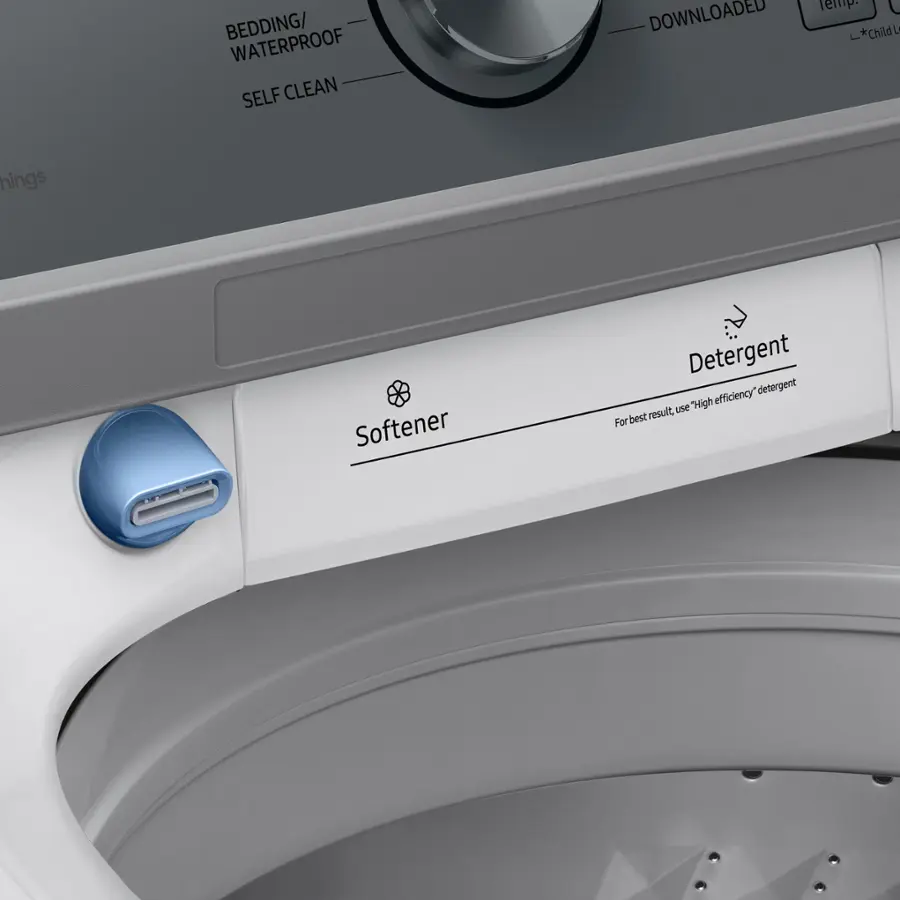 Alt View 16. Samsung - 4.7 Cu. Ft. High-Efficiency Smart Top Load Washer with Active WaterJet - White.