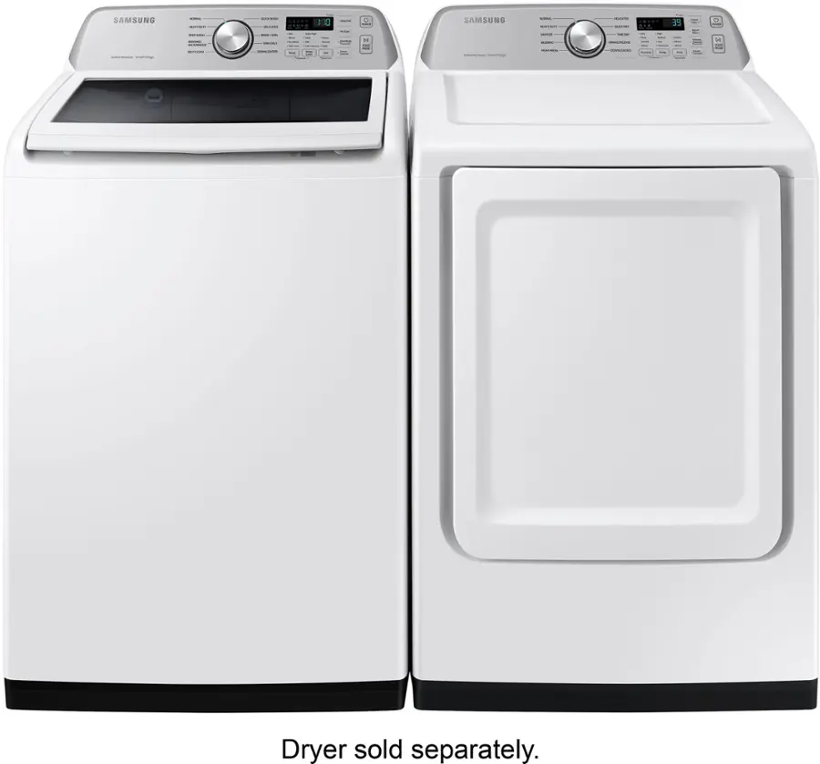 Alt View 19. Samsung - 4.7 Cu. Ft. High-Efficiency Smart Top Load Washer with Active WaterJet - White.