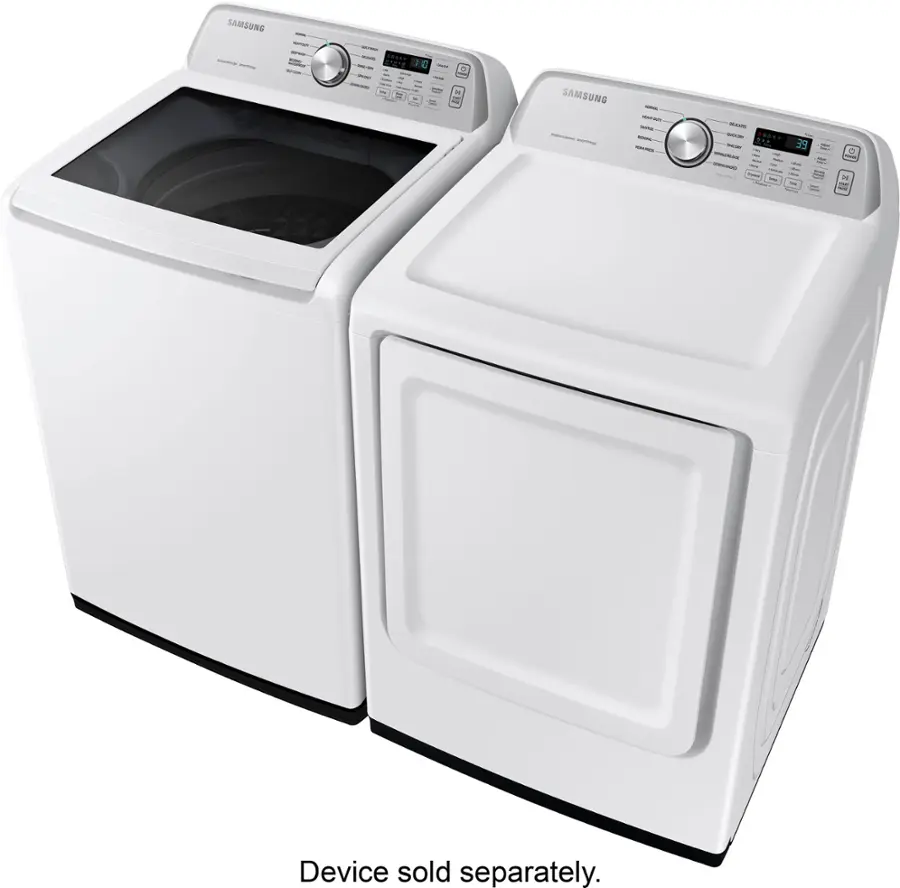 Alt View 20. Samsung - 4.7 Cu. Ft. High-Efficiency Smart Top Load Washer with Active WaterJet - White.