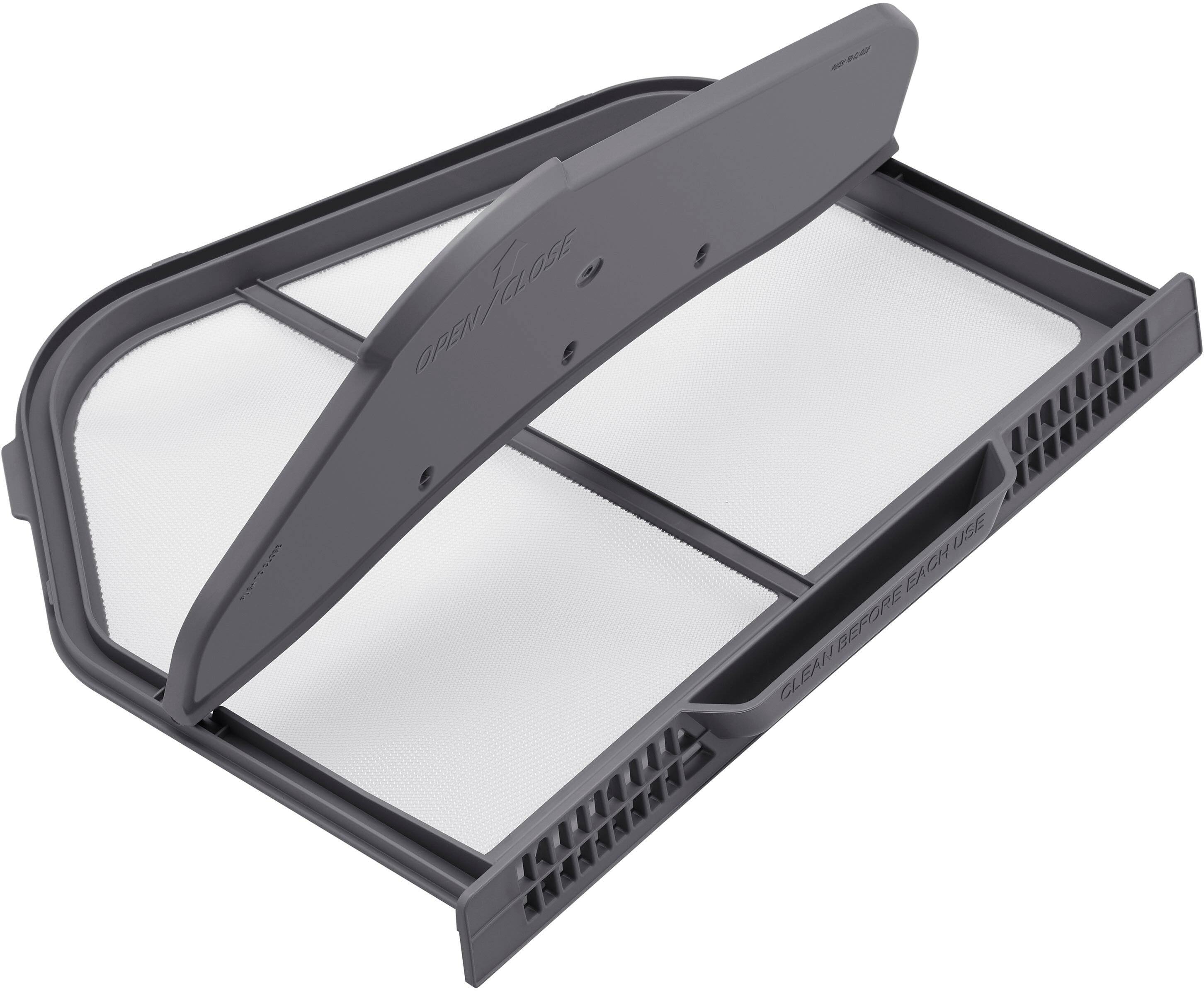 Alt View 14. Samsung - 7.4 Cu. Ft. Smart Electric Dryer with Steam and Pet Care Dry - Brushed Navy.