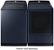 Alt View Zoom 15. Samsung - 7.4 Cu. Ft. Smart Electric Dryer with Steam and Pet Care Dry - Brushed Navy.
