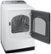 Alt View 12. Samsung - 7.4 Cu. Ft. Smart Gas Dryer with Steam Sanitize+ - White.