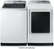 Alt View 18. Samsung - 7.4 Cu. Ft. Smart Gas Dryer with Steam Sanitize+ - White.