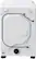 Alt View 14. Samsung - 7.4 Cu. Ft. Smart Gas Dryer with Steam Sanitize+ - White.