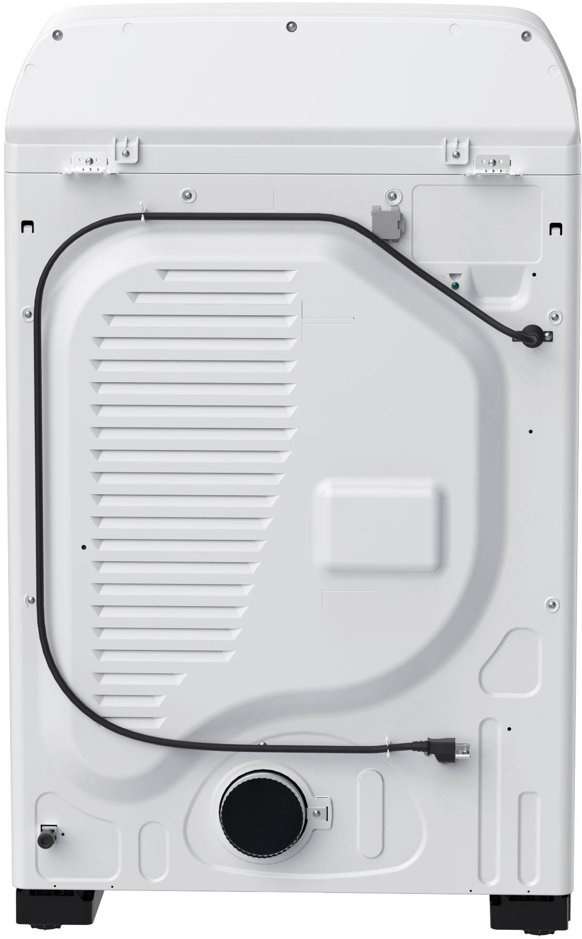 Alt View 14. Samsung - 7.4 Cu. Ft. Smart Gas Dryer with Steam Sanitize+ - White.