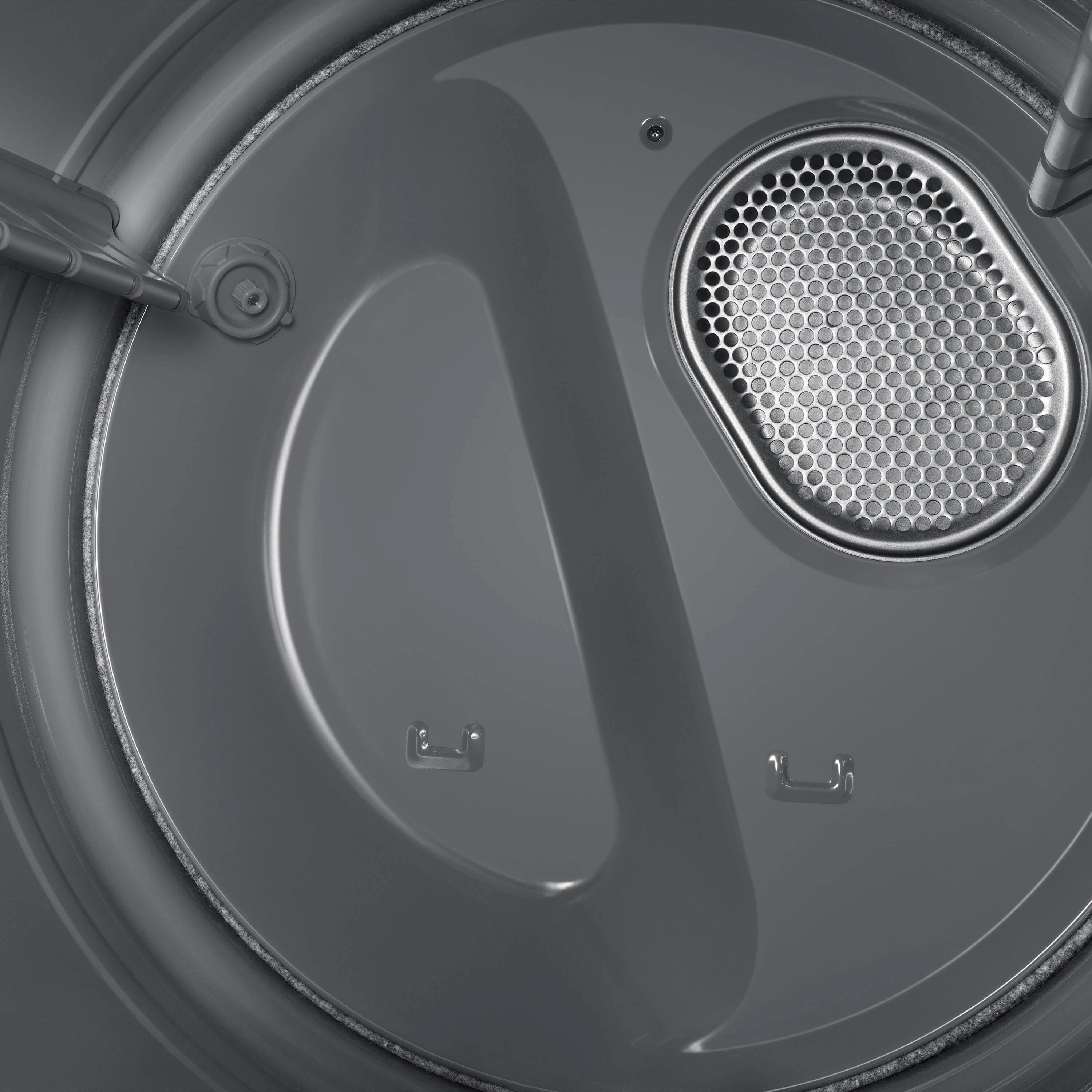 Alt View 16. Samsung - 7.4 Cu. Ft. Smart Gas Dryer with Steam and Pet Care Dry - White.