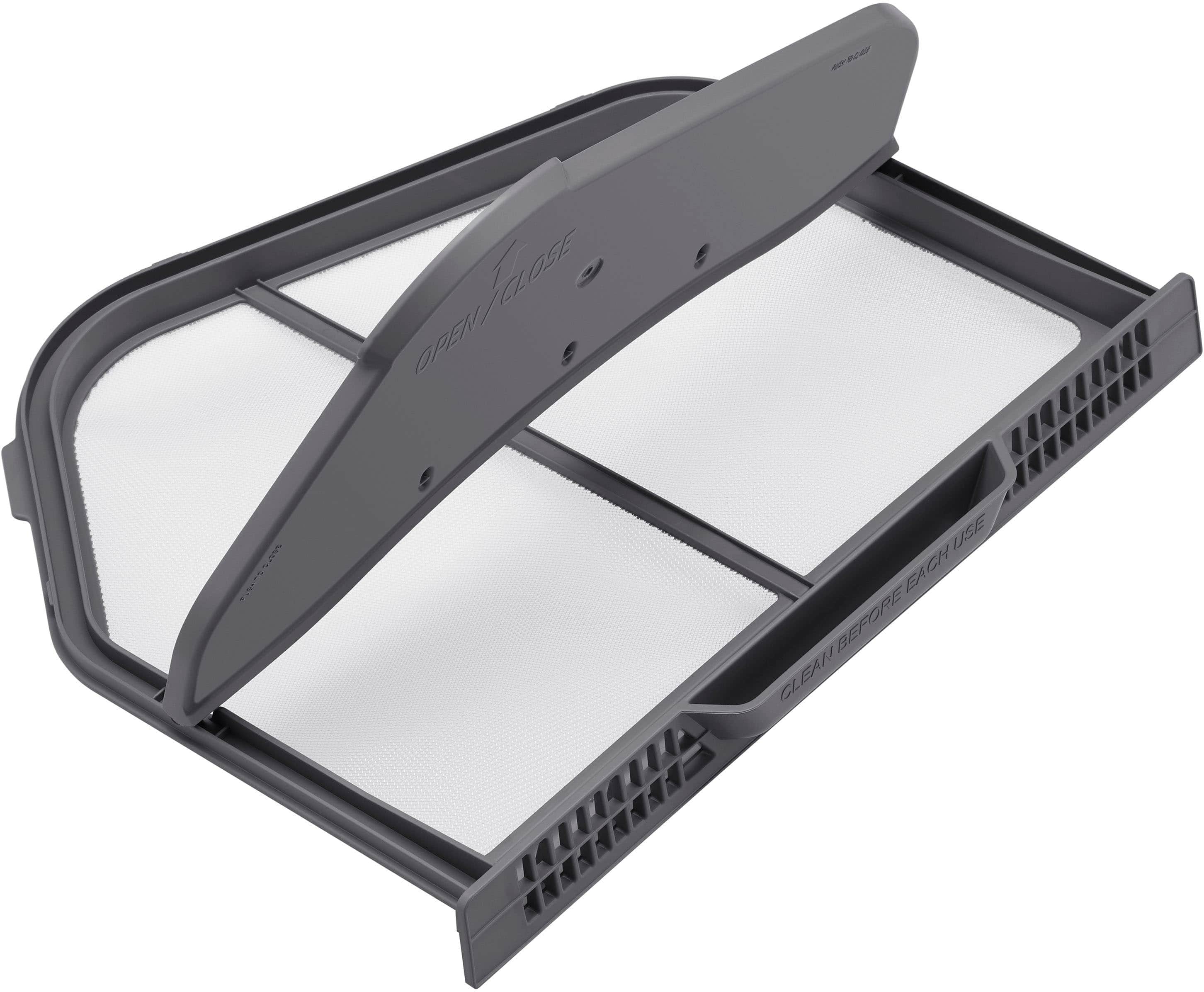 Alt View 17. Samsung - 7.4 Cu. Ft. Smart Gas Dryer with Steam and Pet Care Dry - White.