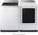 Alt View 18. Samsung - 7.4 Cu. Ft. Smart Gas Dryer with Steam and Pet Care Dry - White.