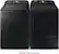 Alt View 17. Samsung - 7.4 Cu. Ft. Smart Electric Dryer with Steam Sanitize+ - Black.
